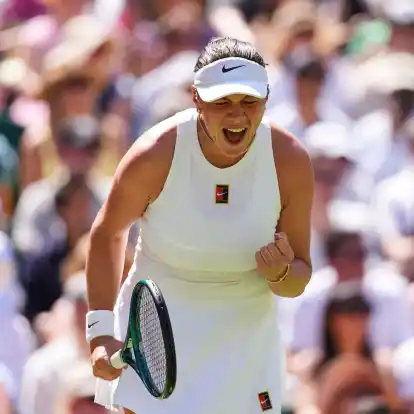 Amanda Anisimova bejubelt den Einzug in ihr erstes Grand-Slam-Finale