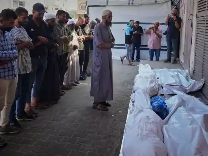 Das Sterben im Gazastreifen geht weiter.