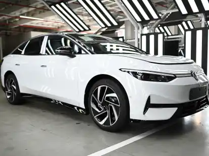 Einer der Treiber des E-Auto-Wachstums von VW im ersten Halbjahr: das in Emden gefertigte Modell ID.7