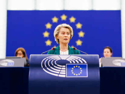Ursula von der Leyen (CDU), Präsidentin der Europäischen Kommission