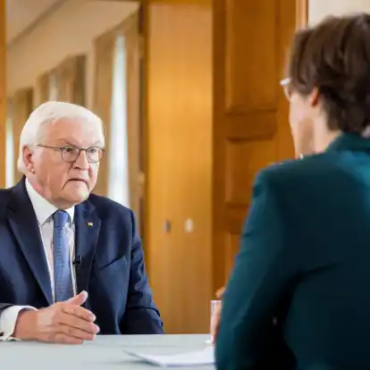 Bundespräsident Frank-Walter Steinmeier macht sich für eine Wehrpflicht in Deutschland stark.