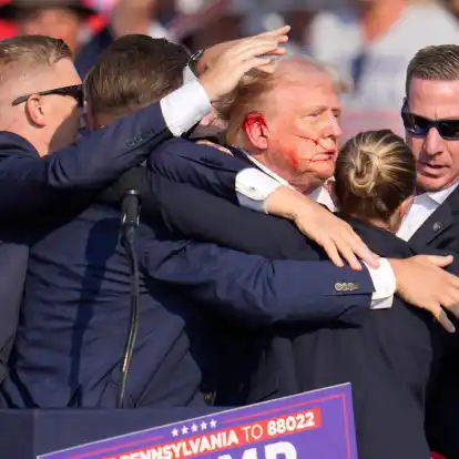 Donald Trump in Butler. (Archivfoto)