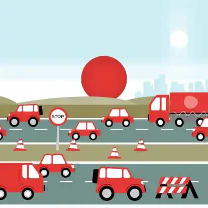 Zahllose Autobahnbaustellen und der Reiseverkehr werden auch am kommenden Wochenende wieder für viele Staus sorgen.