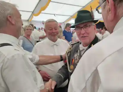 Neuer Schützenkönig von Esens: Achim Postert von der 8. Corporalschaft