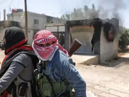Die neue Gewalt im Süden Syriens war vor knapp einer Woche ausgebrochen.
