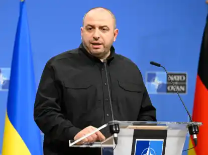 Der ukrainische Verhandlungsführer Rustem Umjerow hat Russland für nächste Woche neue Friedensgespräche vorgeschlagen. (Archivbild)