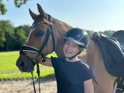 Ihr Pony „Del Classico“ wird von Theresa Kmonitzek liebevoll nur „Puuh“ genannt.
