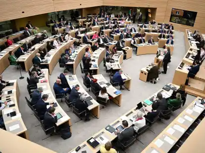 Der Landtag von Baden-Württemberg.