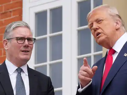 US-Präsident Trump droht Russland mit einer Fristverkürzung bei den Zöllen.
