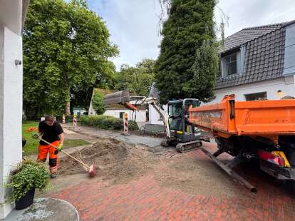 BAUARBEITEN IN JEVER: Weg von der Wangerstraße zu den Wallanlagen wird saniert