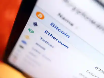Ethereum ist wie Bitcoin eine weit verbreitete Kryptowährung.