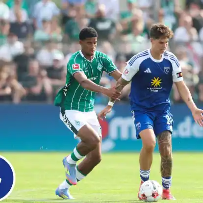 Der „Hamburger Jung“ im Kickers-Trikot: Noah Gumpert.