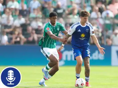 Der „Hamburger Jung“ im Kickers-Trikot: Noah Gumpert.