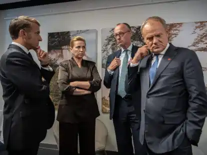 Wie geht es weiter mit der Unterst&uuml;tzung f&uuml;r die Ukraine? F&uuml;r Kanzler Merz und die anderen Staats- und Regierungschefs der EU-L&auml;nder ist das kein leichtes Thema.