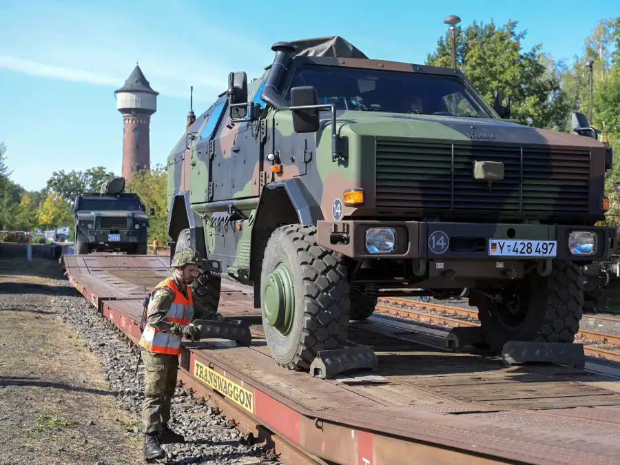 German Armed Forces: Military expert doubts DB Cargo's capacity for ...