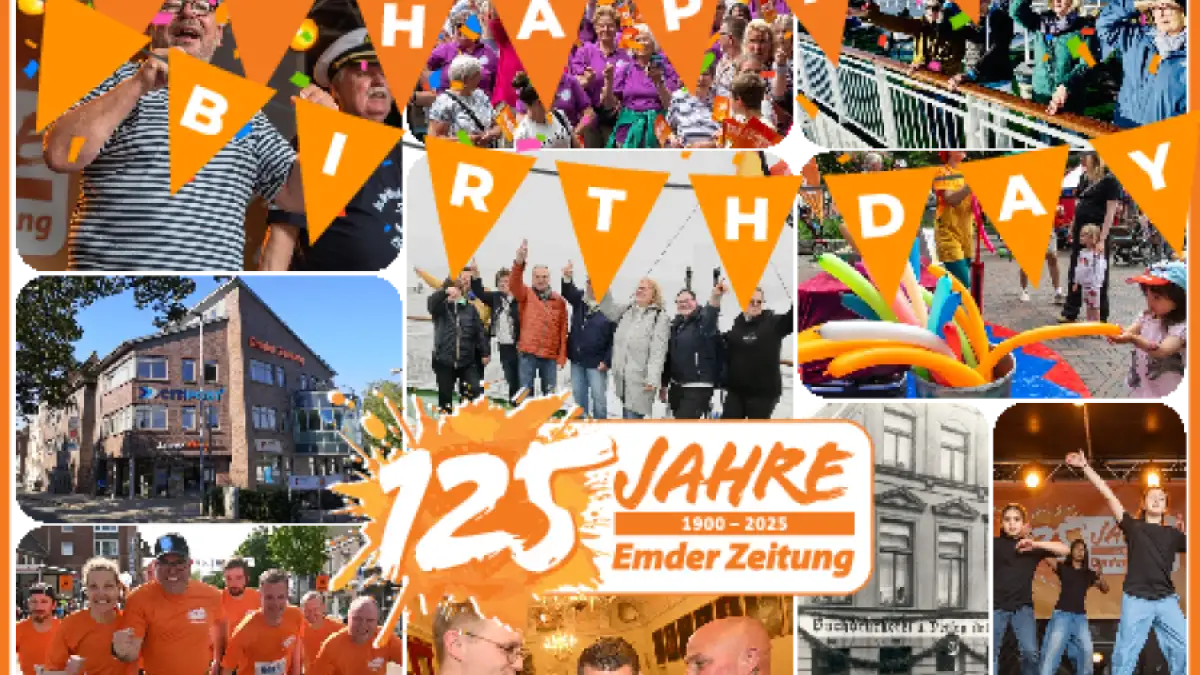 Jubiläum der Emder Zeitung: Vor 125 Jahren erschien die erste gedruckte ...