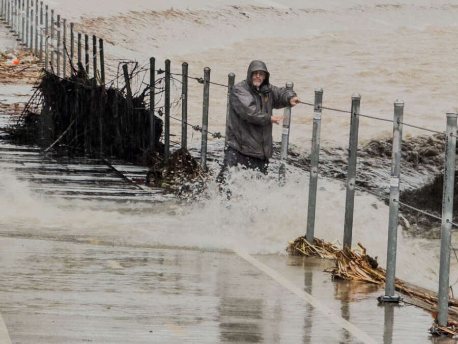 Unwetter Los Angeles