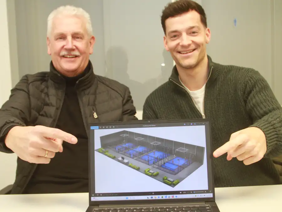 Balls are set to fly this year: Padel hall to be built in Molbergen - | ...