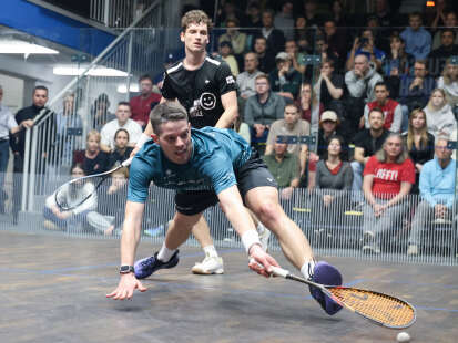 Squash-Meisterschaften: Tjark Toben von Boast Busters in Hamburg auf Platz 5