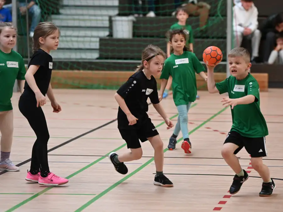 Handball festival: Things get wild at Jever's primary schools