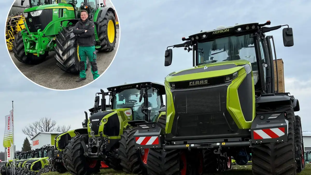 From Claas to John Deere: Big machines, big fascination - | What ...