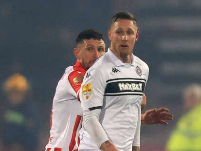 Wilhelmshavener stürmt für Partizan Belgrad: Polter wartet weiterhin auf erstes Tor in Serbien