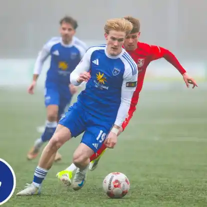 Dynamisch, ehrgeizig, torhungrig: Kickers-St&uuml;rmer Theo Schr&ouml;der.
