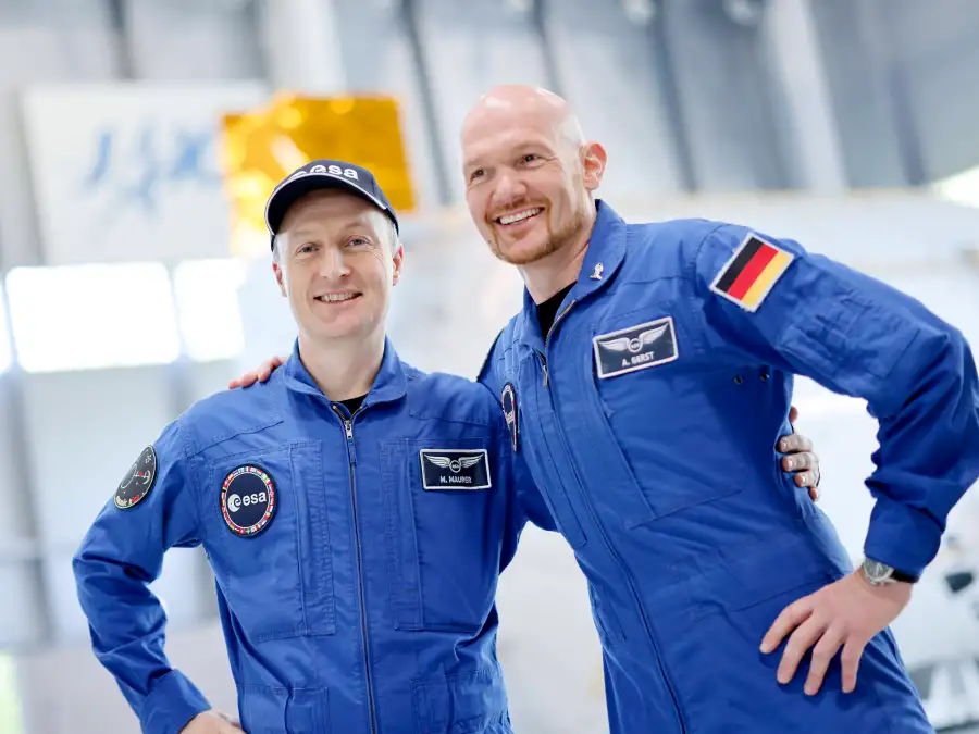 Matthias Maurer und Alexander Gerst: „Die Mondmissionen werden stattfinden ...