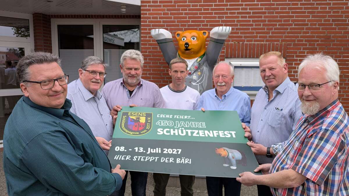 Großes Jubiläumsjahr in Esens: Drohnenshow ersetzt 2027 Feuerwerk bei ...