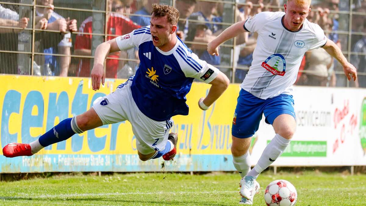 Fußball-Regionalliga Nord: Die Bilder vom Spiel zwischen dem SSV Jeddeloh und Kickers Emden