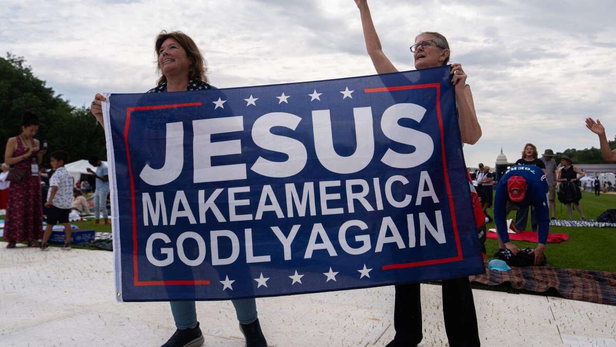 Große Gebetsveranstaltung in Washington: Debatte um Religion und Politik