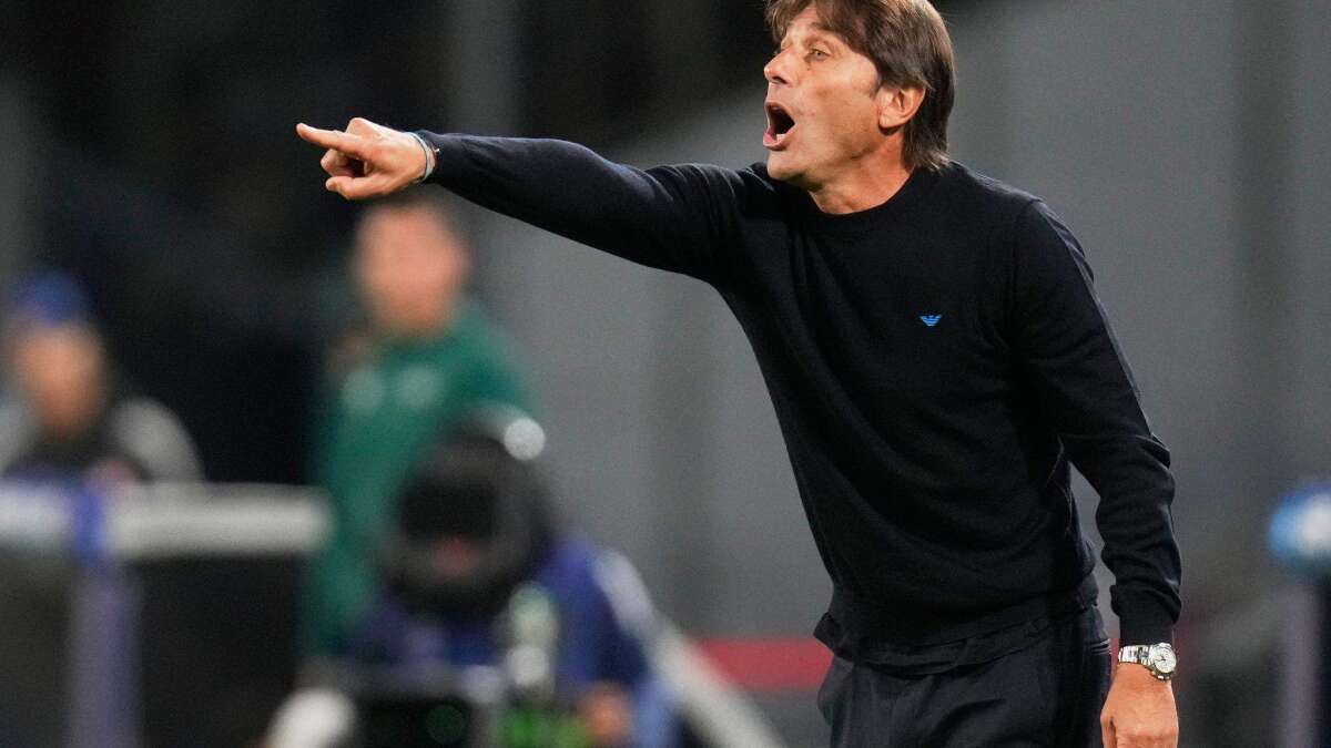 Trainer Antonio Conte verlässt den SSC Neapel