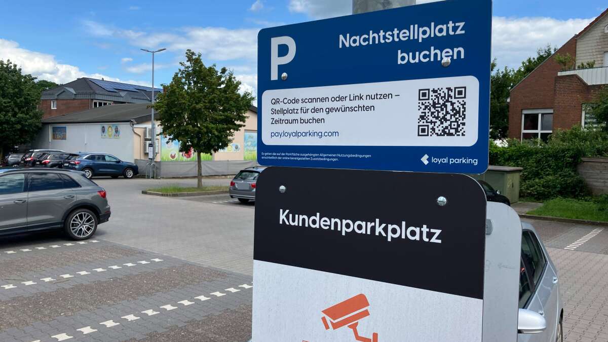 Kameraüberwachung und App-Buchung: „Feierabend-Parken“ in Wildeshausen – ...
