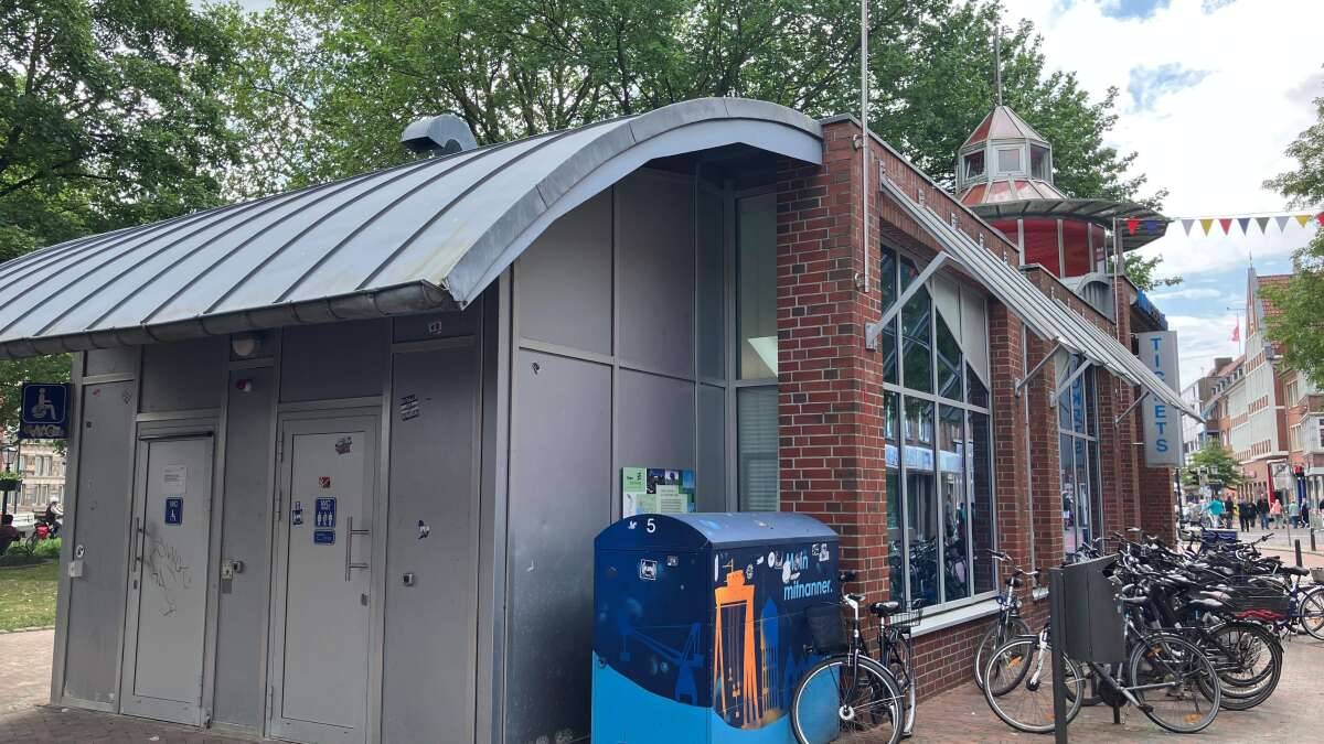 Concept for city center development: Emden is upgrading - | A new toilet ...