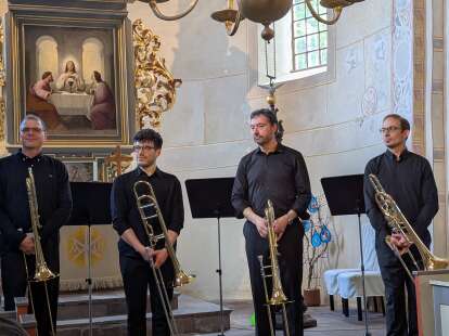 Kulturkirche im Stadtnorden: Vier Posaunen erobern die Herzen in Wilhelmshaven