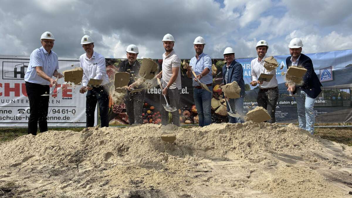 Edeka, Aldi and Rossmann: Construction begins on retail park in northern ...