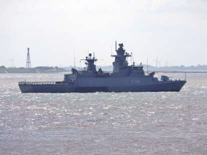 Neues Schiff der Marine: Korvette „Emden“ in Wilhelmshaven zur Erprobung
