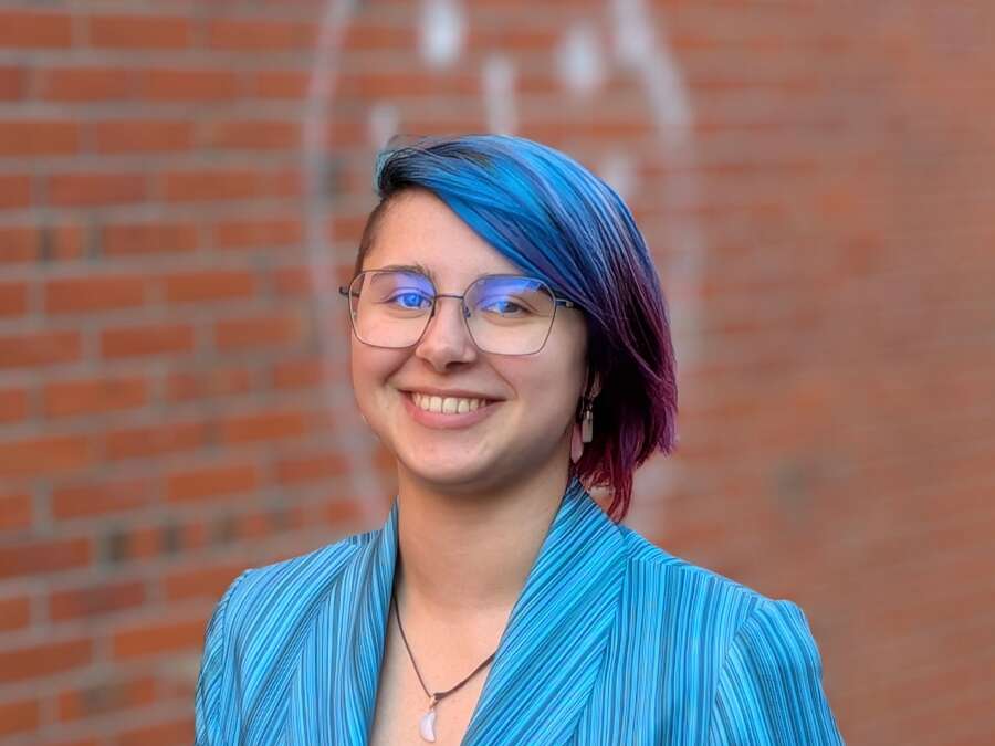 For the Left Party: 24-year-old Lea Nimsgarn is running for mayor in ...