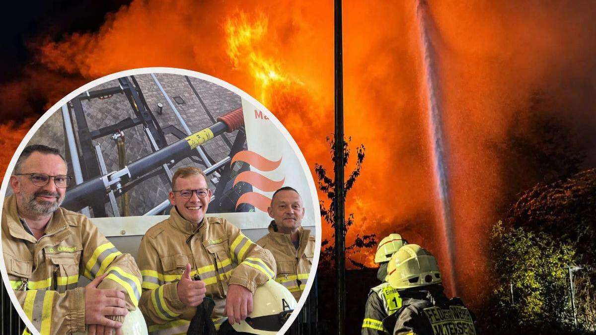 Nach Brand auf Friesoyther Schrottplatz: Die Menschen vor den Flammen – So ...
