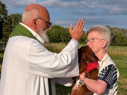Kirche im Wangerland: Bei diesem Gottesdienst steht das Tier im Mittelpunkt