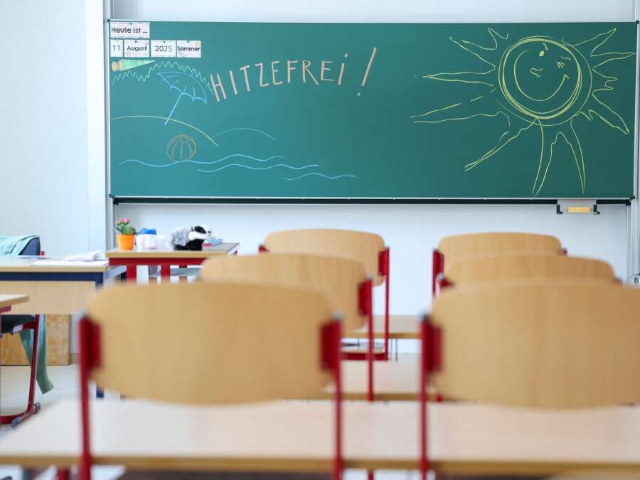 Temperatures above 30 degrees: After the start of school - | First schools ...