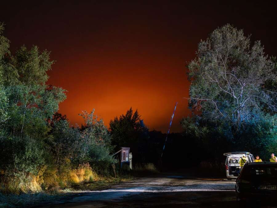 Danger from large fires: Situation near Monschau in North Rhine-Westphalia ...