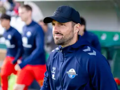 Vor seinem Bundesliga-Deb&uuml;t als Trainer: Ralf Kettemann vom SC Paderborn 07.