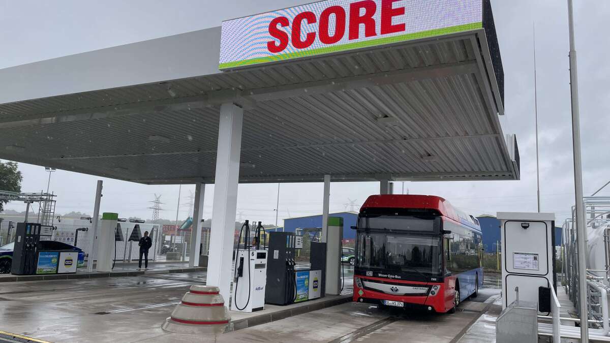 Hydrogen filling station in Roffhausen: Emden-based company Score ventures ...