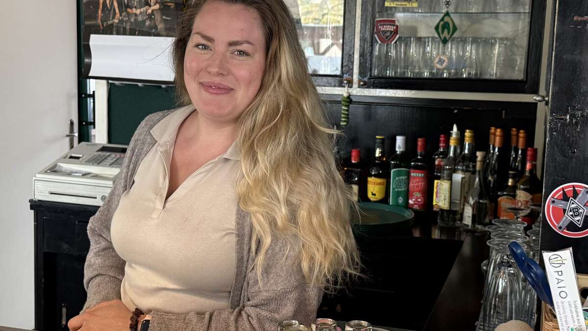 Cult pub in Sande: Landlady and mother - | Jessica Broda fulfills a ...