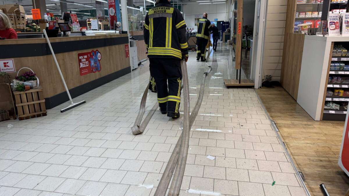 В торговом центре «Нордер Тор» произошел потоп: затоплено 2500 кв. метров магазинов