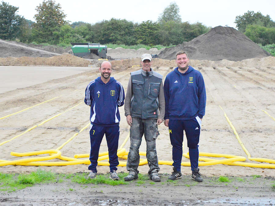 TuS Sillenstede: Work on the major sports park project is underway - | ...