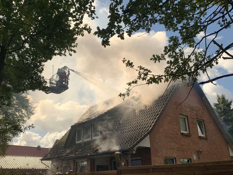 Major operation in the town of Friesoythe: Family home in Altenoythe ...