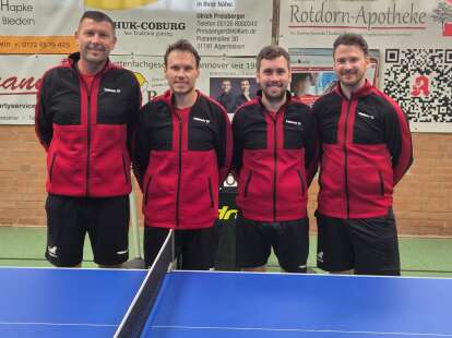 Tischtennis in Wittmund: Sieben Aufstiege, eine neue Halle – TV Friedeburg greift in der Oberliga an