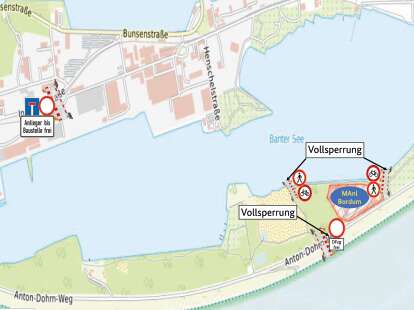Bundeswehr probt den Ernstfall: Militärübung erfordert Sperrungen am Banter See in Wilhelmshaven